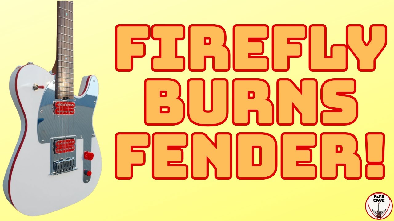 FIREFLY BURNS FENDER! JOHN 5 TRIBUTE REVIEW! #firefly #john5 #guitargeek