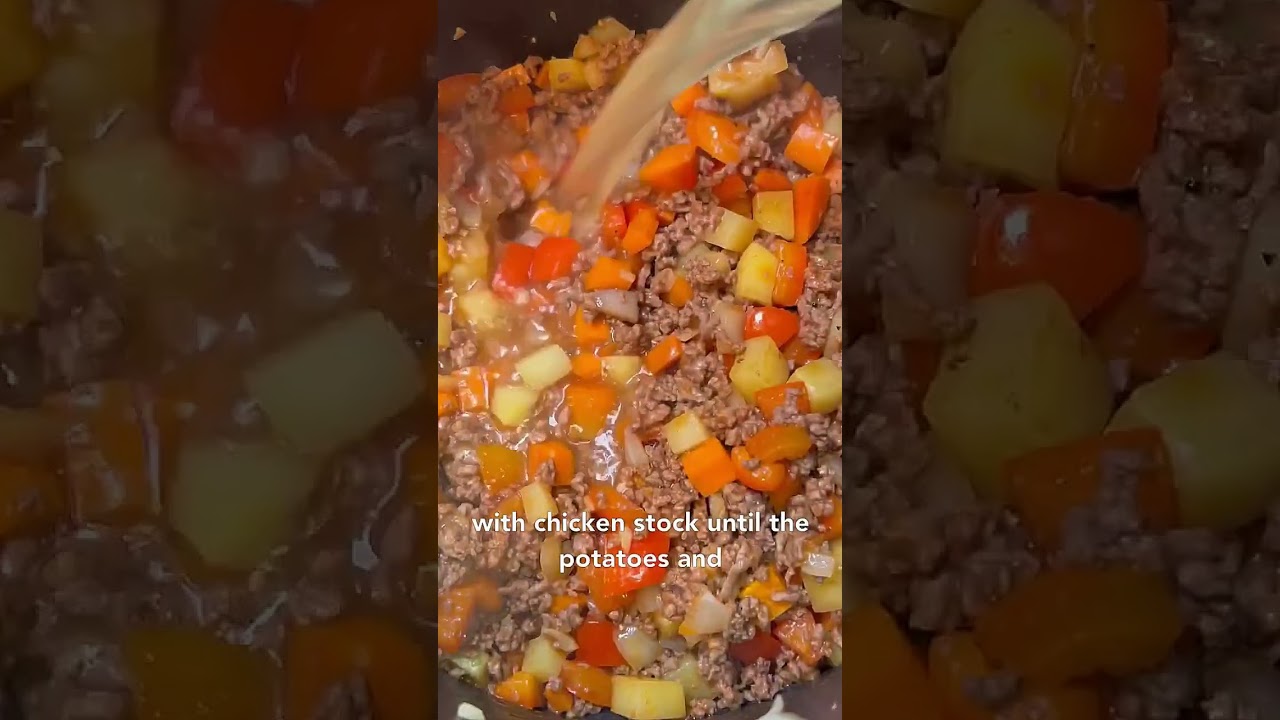 Easy Beef Giniling Recipe: Colorful Ground Beef Dish with Rich Tomato Sauce | Filipino...