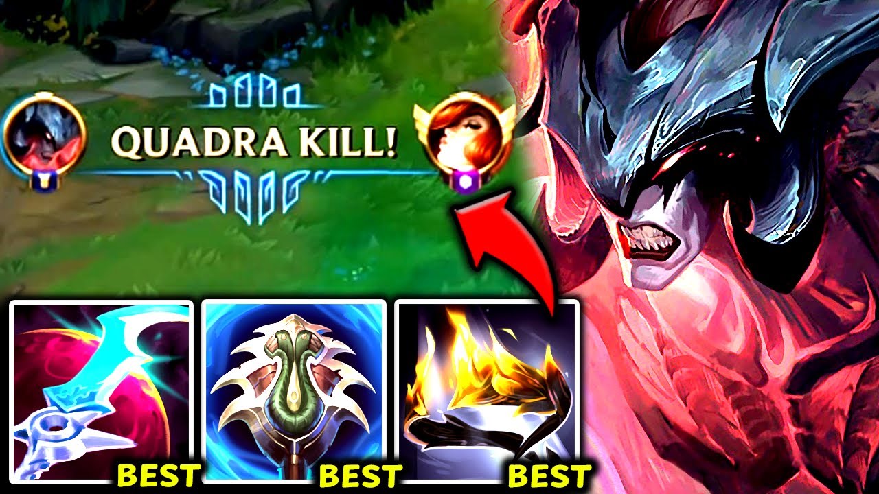 AATROX TOP ИДЕАЛЬНО ПОДХОДИТ ДЛЯ 1V9 И ДОСТАВКИ ПРОИГРАВШЕЙ ИГРЫ! (СИЛЬНЫЙ) - Руководство по игре...