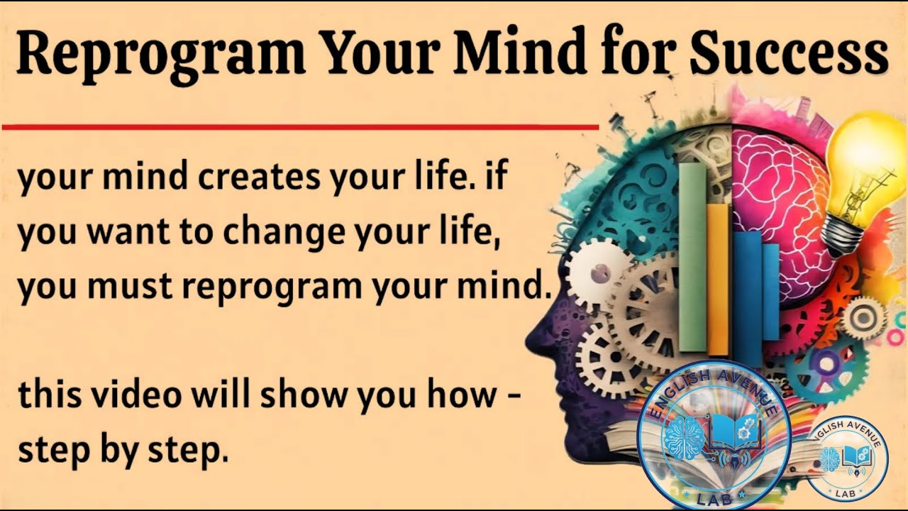 Reprogram Your Mind For Success || Learn English Through Motivation 🔥 || Graded Reader ✅️