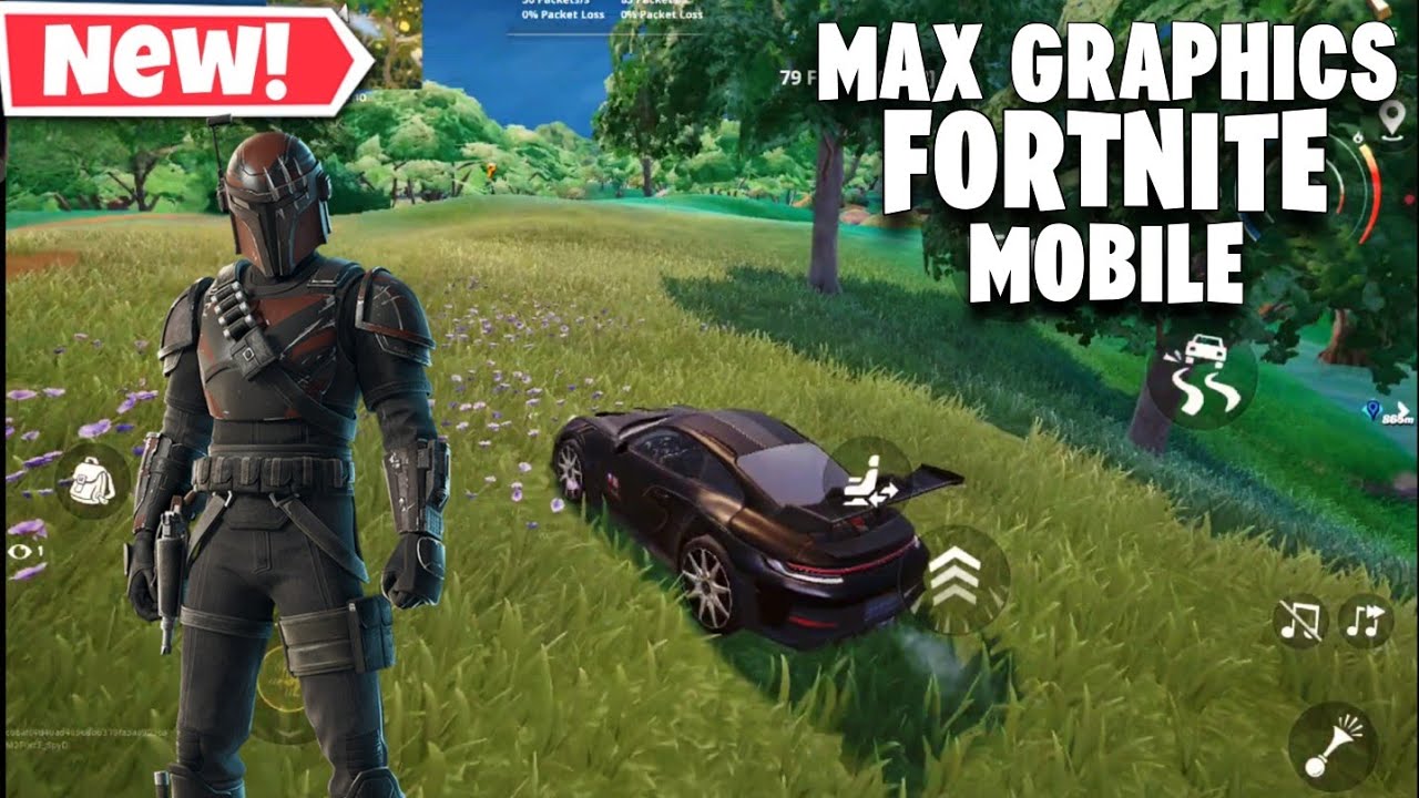 Fortnite Mobile MAX GRAPHICS Look Insane | Red magic Nova Gaming Tablet Gameplay