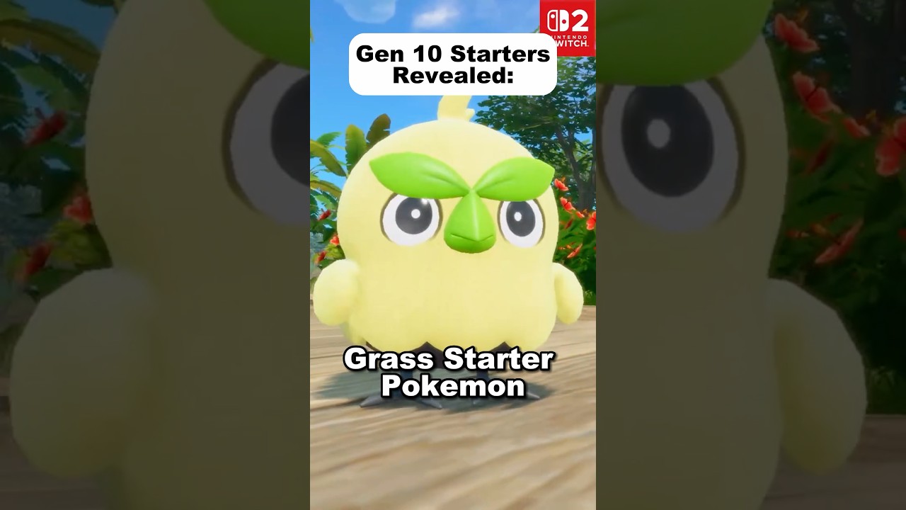 NEW GEN 10 Starters Pokemon Winds and Waves #pokemon
