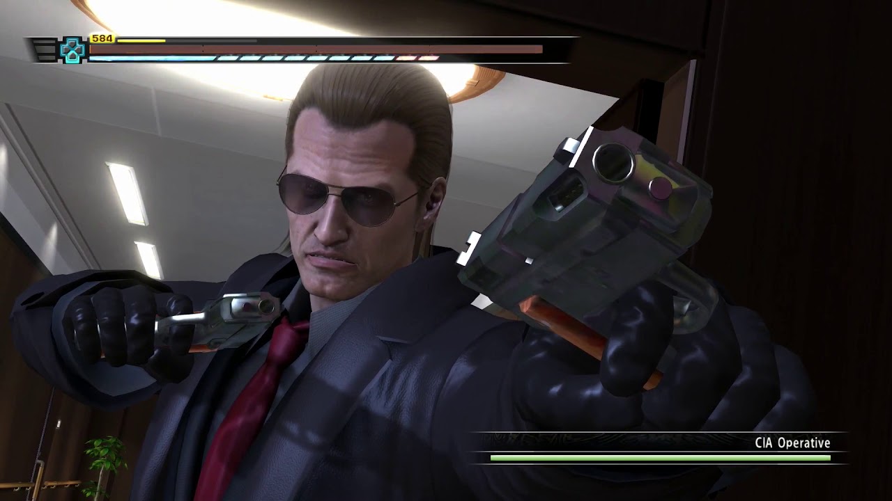 Yakuza 3 Remastered-Kiryu Vs Richardson(CIA Operative)Full Battle-NO Damage X2,,no weapons,equipment