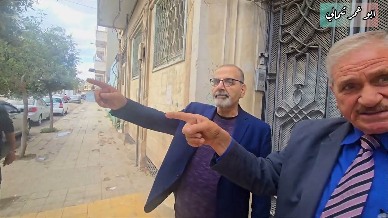 احد الناجين من مجزرة حي بستان السعاده في حماه عاد إلى حماه  ليروي  فظائع بعد غياب ٤٣ عام في امريكا .