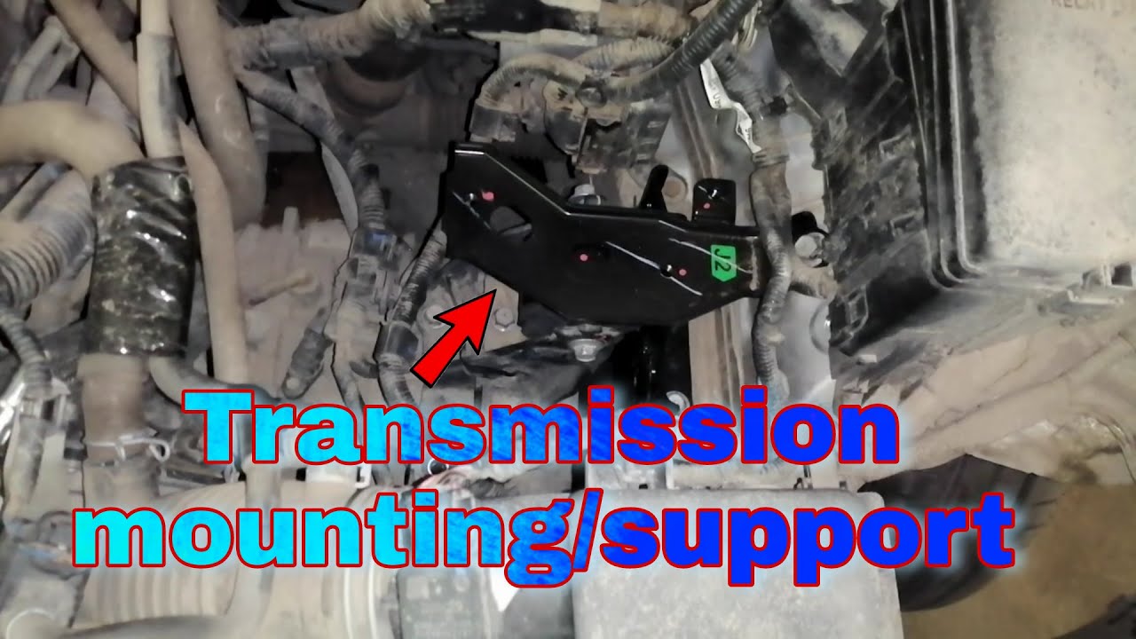 How to replace transmission mounting/support toyota yaris saudi/toyota vios phillipines