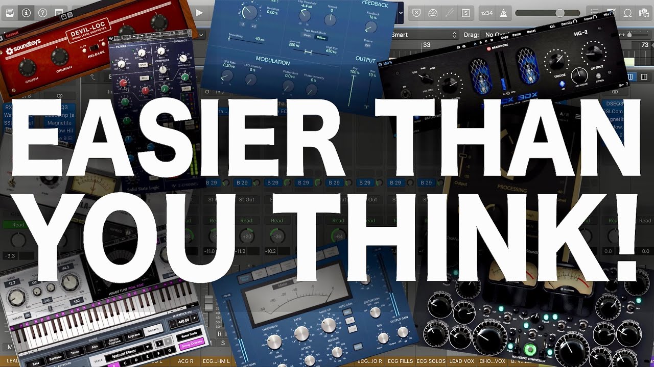 How to Mix a Song from START TO FINISH in Logic Pro X [Music Production/Mixing/Mastering Tutorial]