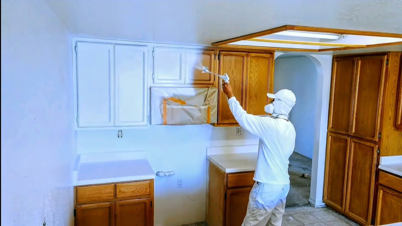 COMO PINTAR GABINETES DE COCINA SIN LIJAR,  PROCESO PARA PRINCIPIANTES.