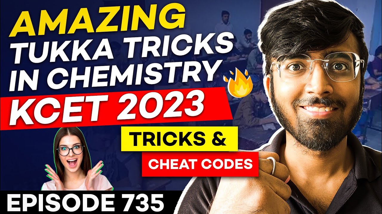 KCET 2023: Amazing Tricks In Chemistry | Tricks & Cheat Codes #735 #kcet2023 #tukkatricks #arsquad