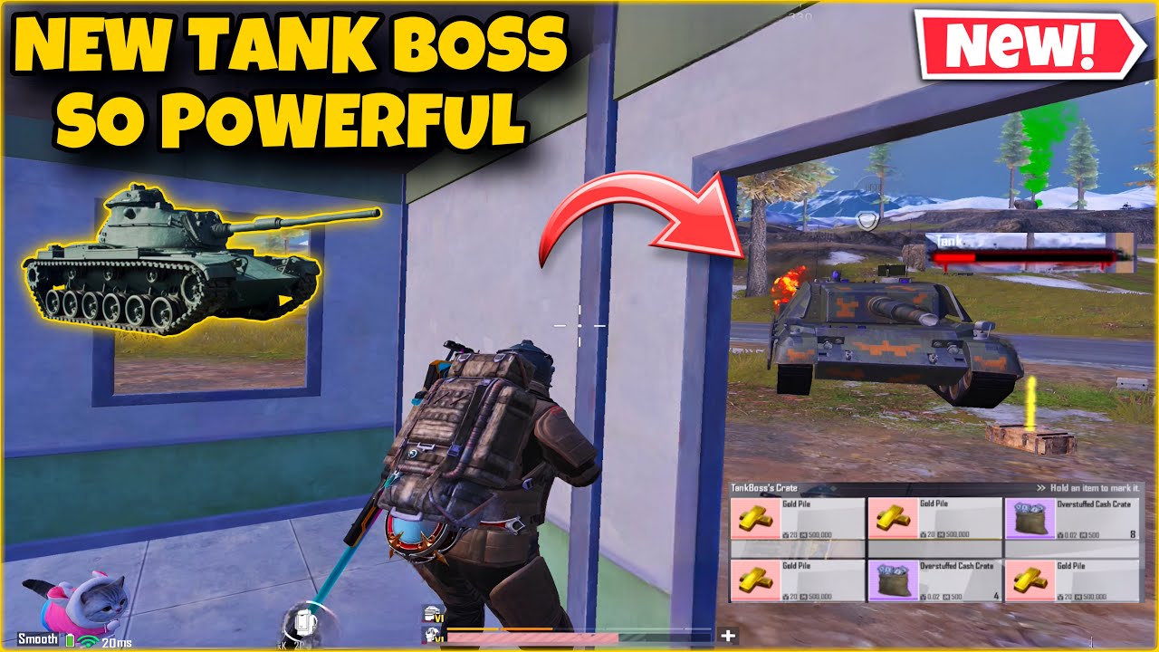 Metro Royale New Tank Boss Have Gold Piles in Arctic Base / PUBG METRO ROYALE CHAPTER 18