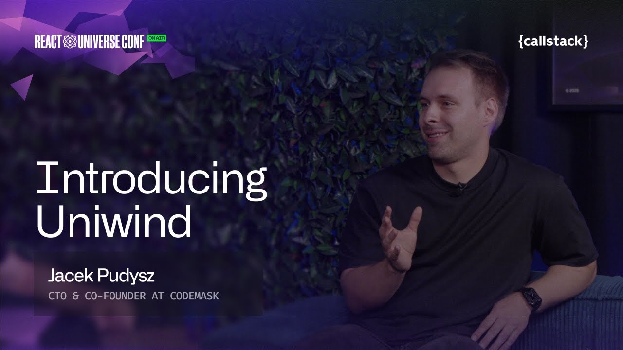 Представляем Uniwind для стилизации React Native с Яцеком Пудишем