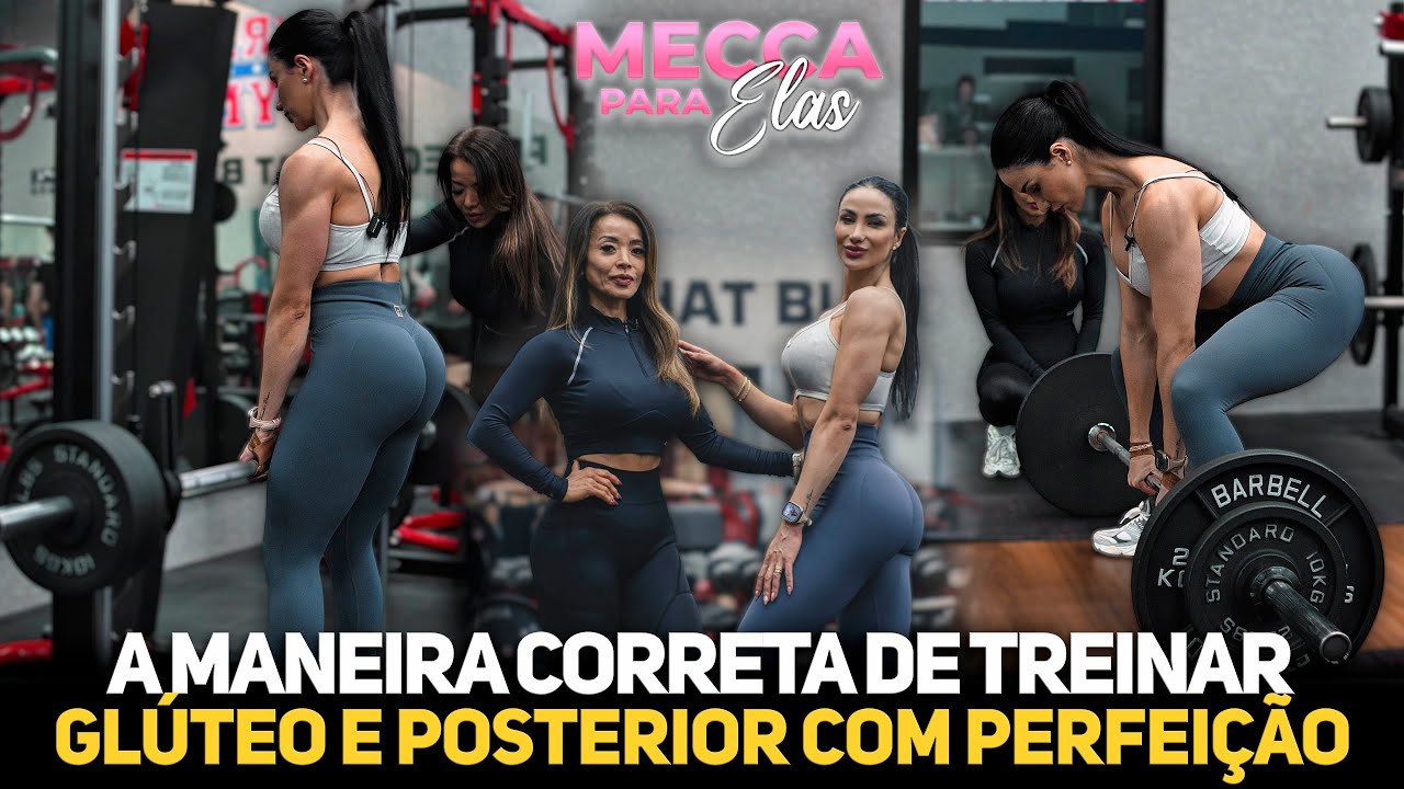 A MANEIRA CORRETA DE TREINAR GLÚTEO E POSTERIOR, COM PERFEIÇÃO #overallgym #meccaparaelas