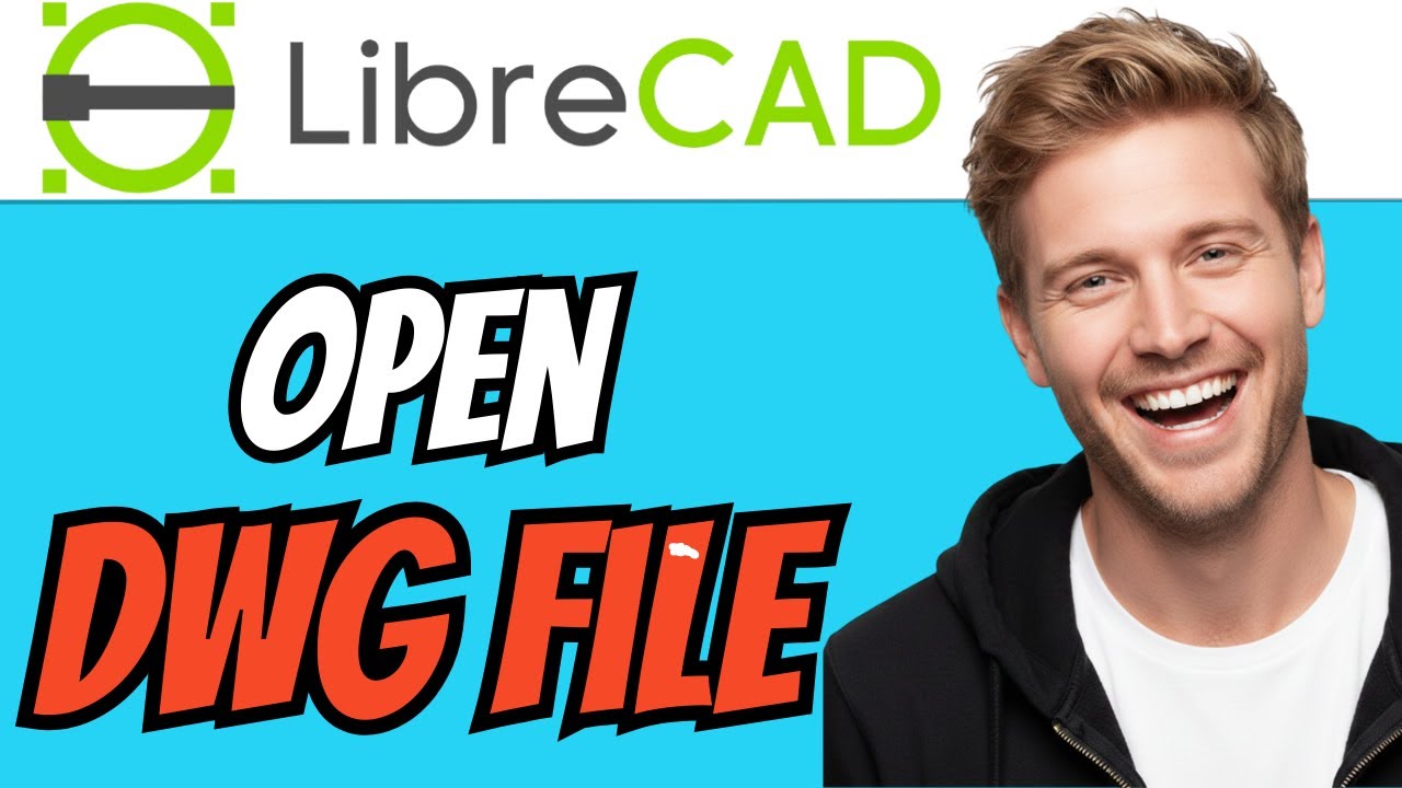 Как открыть файлы DWG с помощью LibreCAD (быстро и легко) 2026