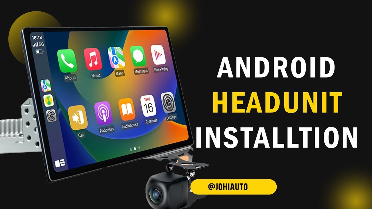 Android head unit installation | አንድሮድ ስክሪን እንዴት መግጠም ይቻላል | How to wiring reverse camera on car