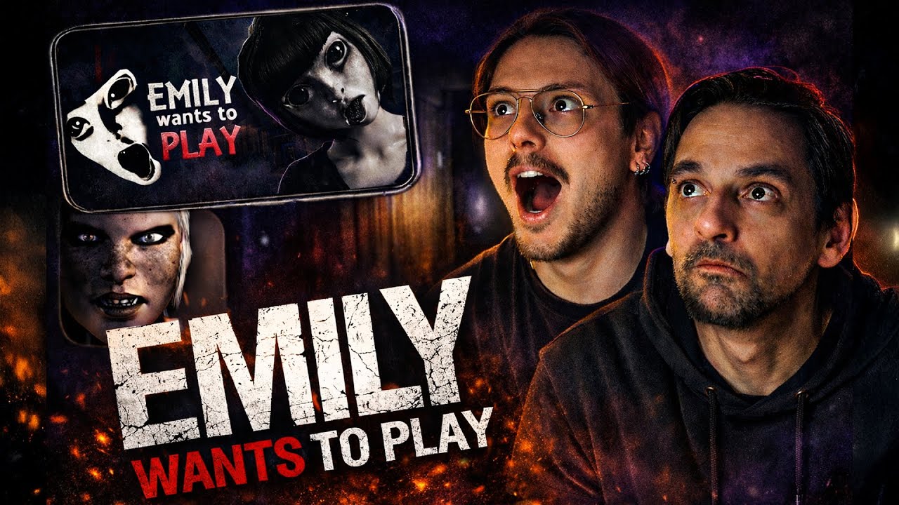 Emily vuole giocare con noi! Siamo terrorizzati!