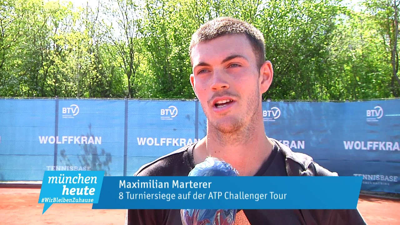 Maxi Marterer von der TennisBase Oberhaching startet bei Turnierserie für deutsche Profis