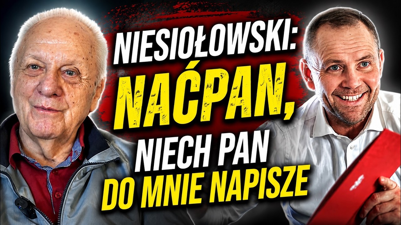 Niesiołowski: Naćpan, napisz pan do mnie