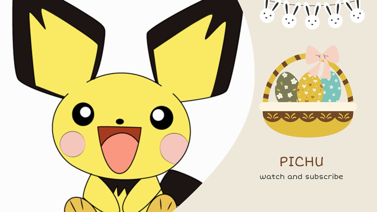 HOW TO DRAW PICHU