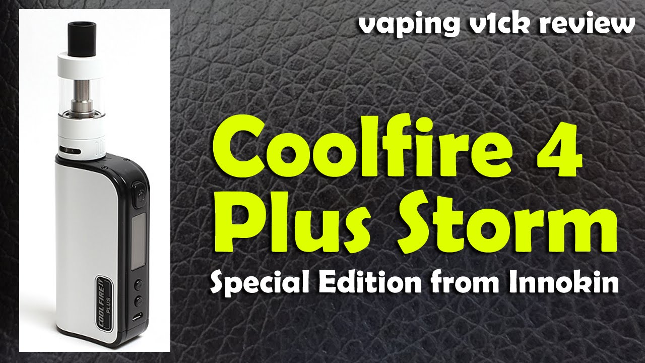 Innokin Coolfire 4 Plus Storm Edition & Giveaway