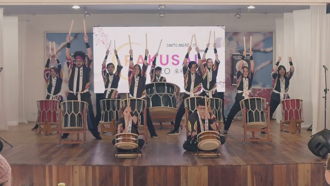 Rakusai Taiko - 54ª Festa da Cerejeira em Flor - Campos do Jordão - 03/08/2025 - apresentação 1