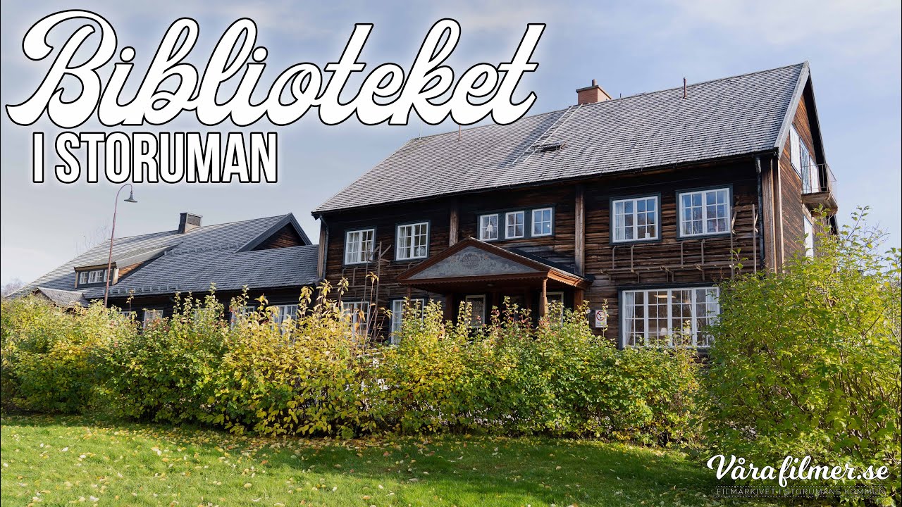 EN RUNDTUR PÅ BIBLIOTEKET I STORUMAN