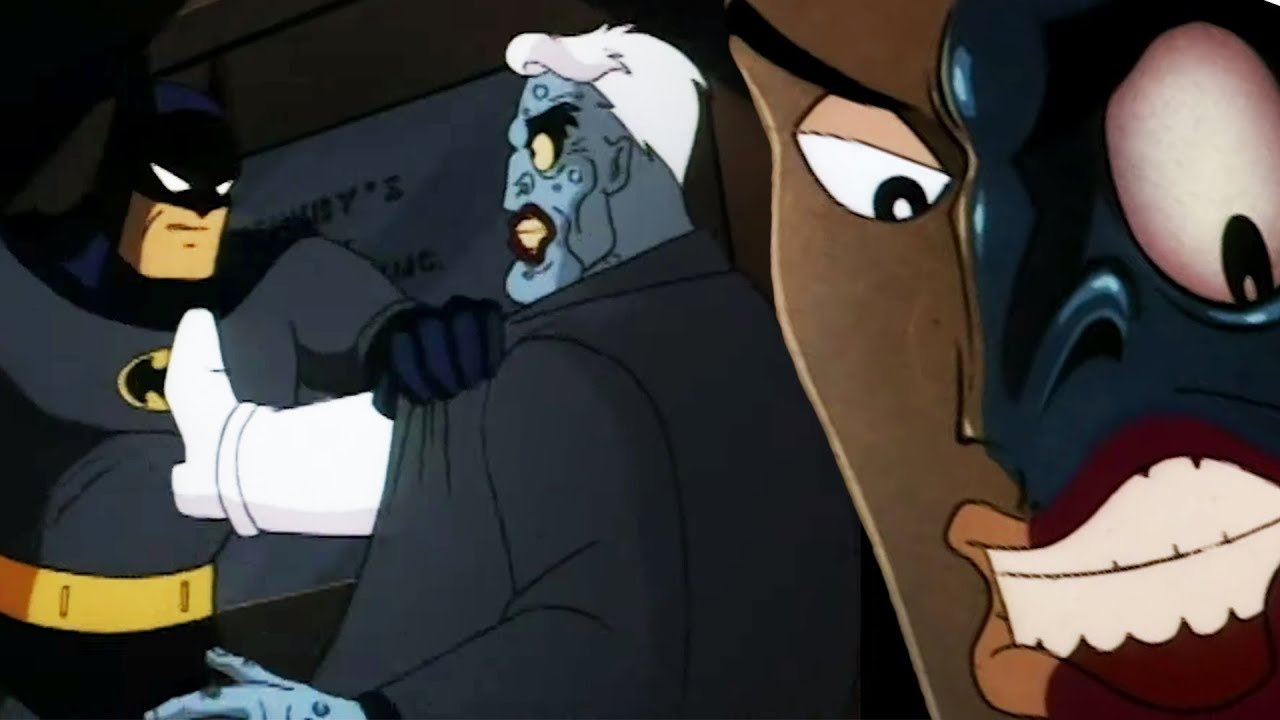 Batman Confronts Two Face | Batman: The Animated Series | @dckids