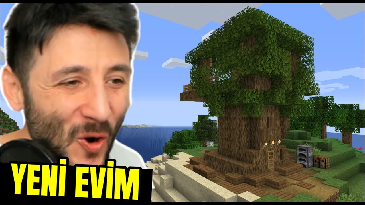 YENİ AĞAÇ EVİM 😍 EKİPLE MİNECRAFT 3.Bölüm