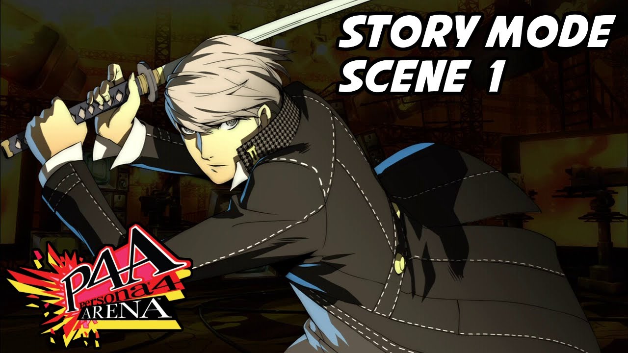 Persona 4 Arena - Yu Narukami - Story Mode (Scene 1)