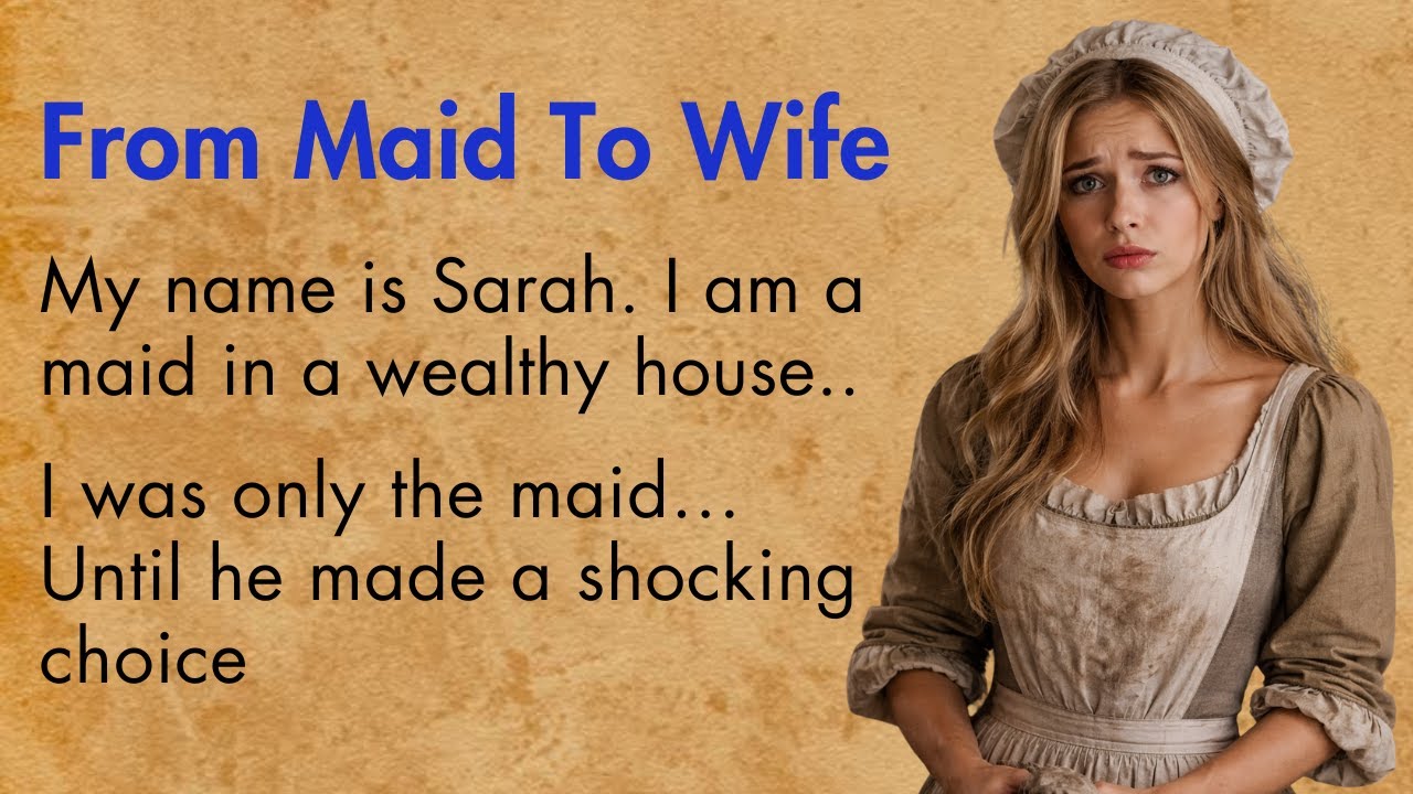 From MAID to his WIFE ✅ A SHOCKING Secret ✅Emotional English Story for Beginners (A1 / A2 Level)