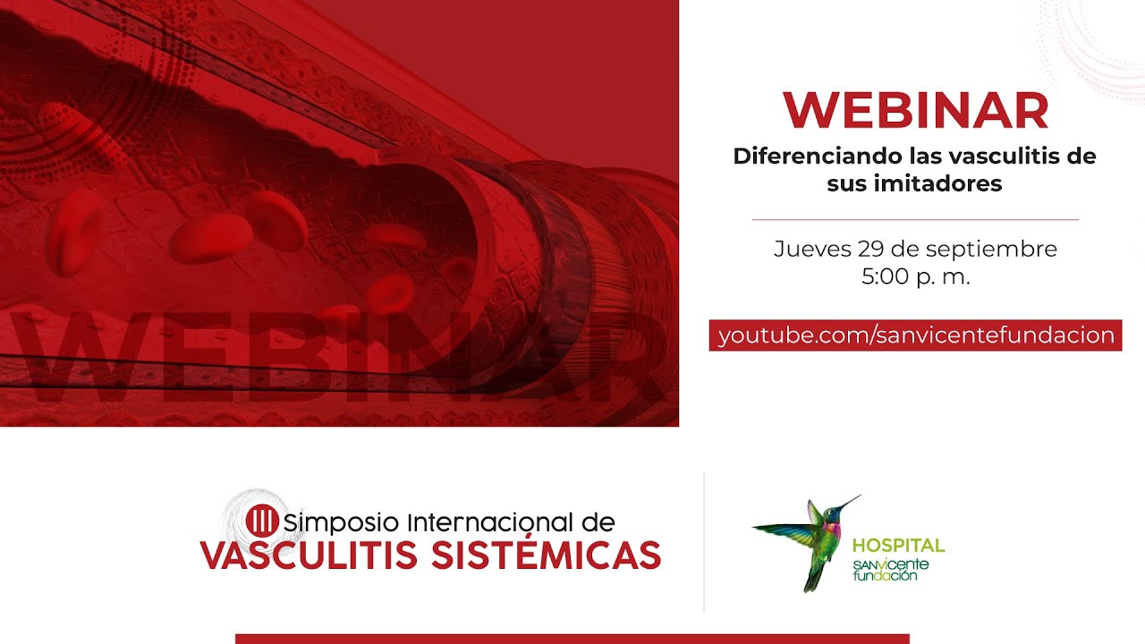 Webinar: Diferenciando las vasculitis de sus imitadores