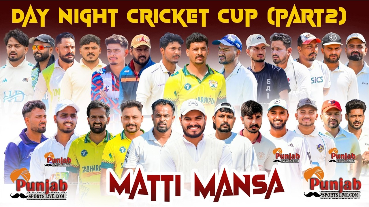 Final Match || Mirpur vs Dhaban || Matti Mansa Cricket Tournament 2026 @Surjitsinghsandhu89​