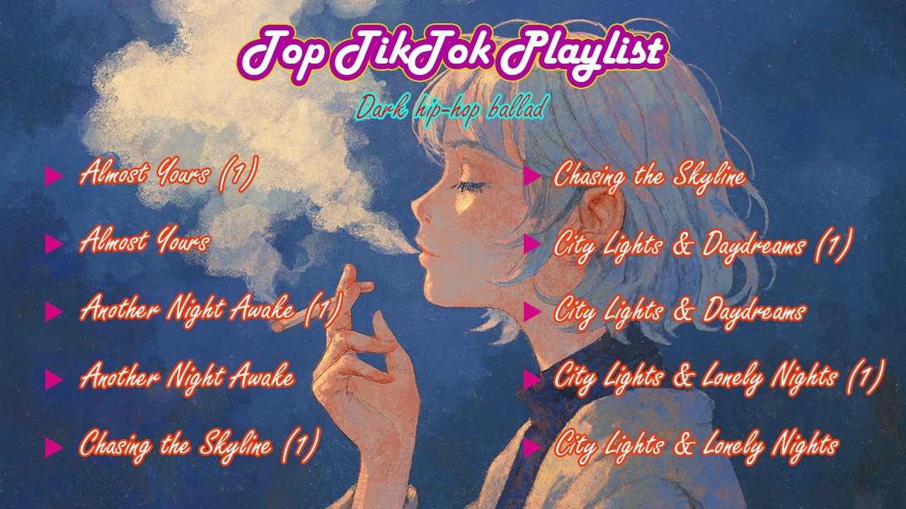 Top TikTok Playlist | Dark hip-hop ballad