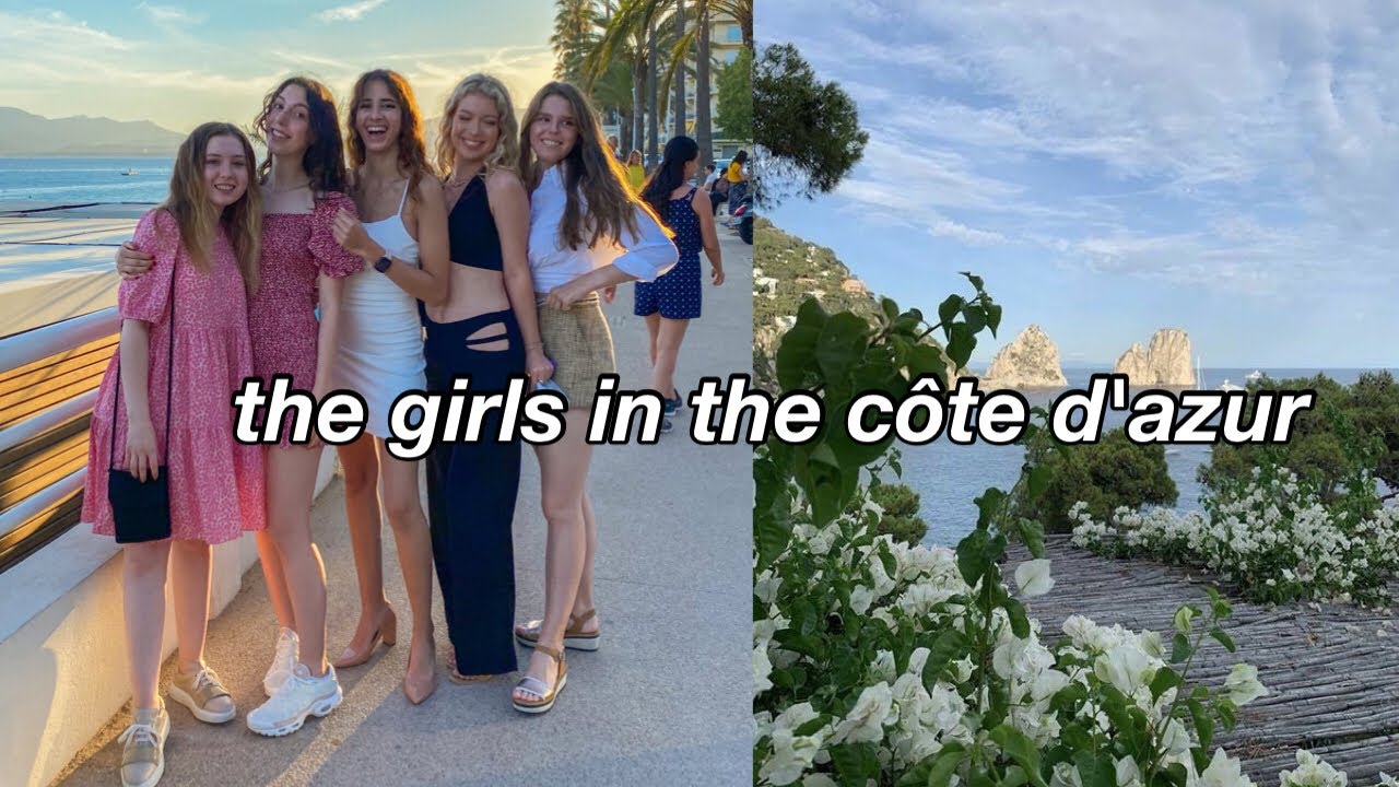 the girls in the côte d'azur !!