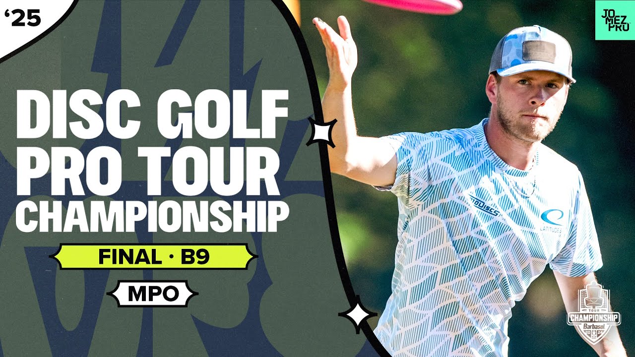 2025 DGPT Championship | MPO FINALB9 | I. Robinson, Heimburg, Gossage, E. Robinson | Jomez Disc Golf