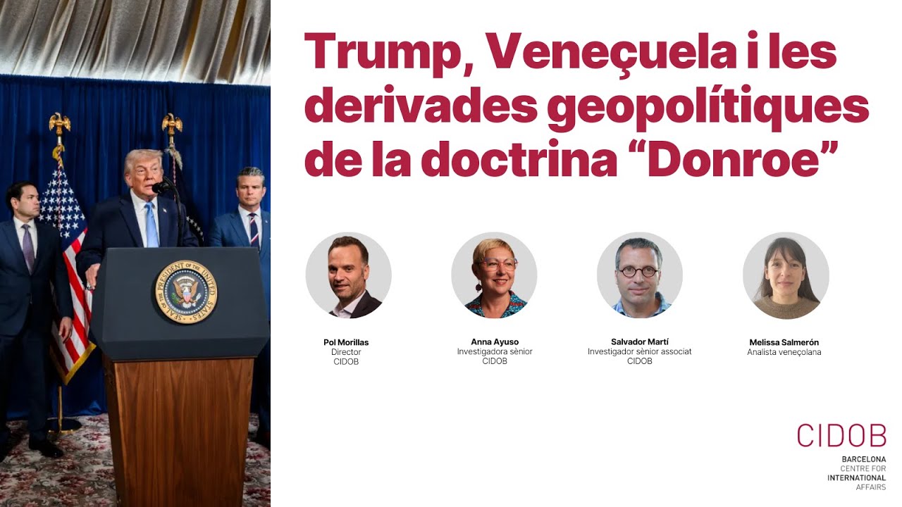 Trump, Veneçuela i les derivades geopolítiques de la doctrina 