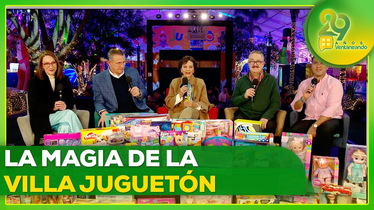 &iexcl;Nos trasladamos a la Villa Juguet&oacute;n con Jorge Garralda para ver la magia! 🤩🧸✨ | Ventaneando