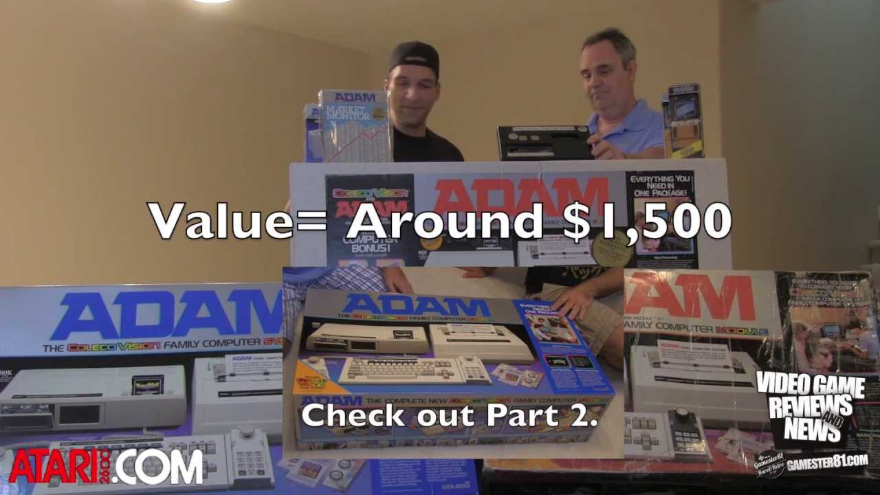 Coleco ADAM Computer System Review - Gamester81