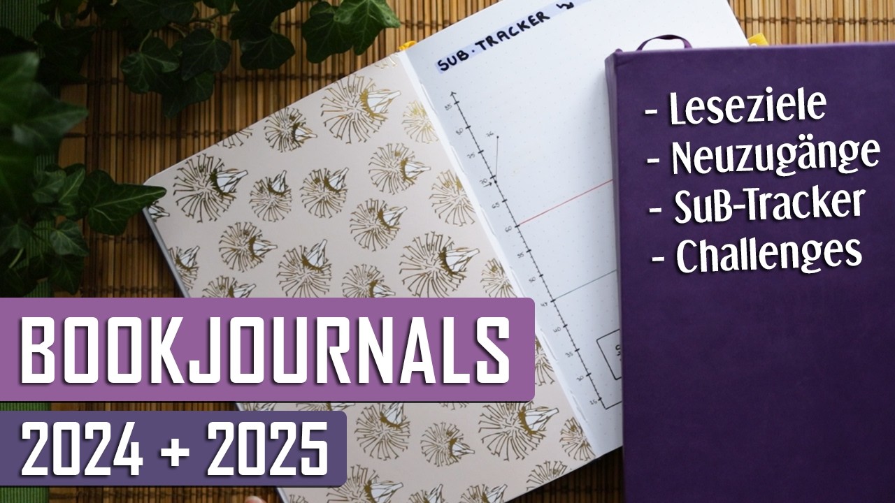 Bookjournal Update 2025 | Das vollst&auml;ndige Bookjournal f&uuml;r 2024 + Set-Up f&uuml;r 2025