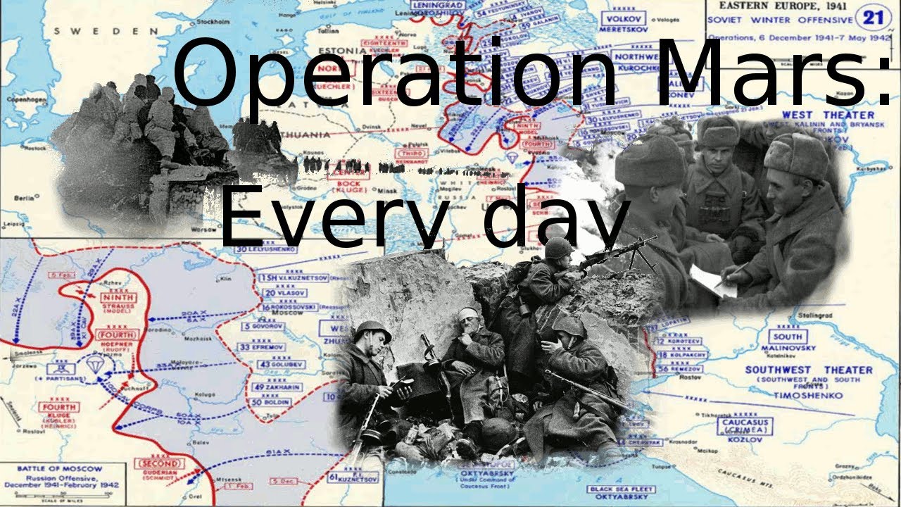 Operation Mars Nov. 1942 - Jan. 1943 - Everyday