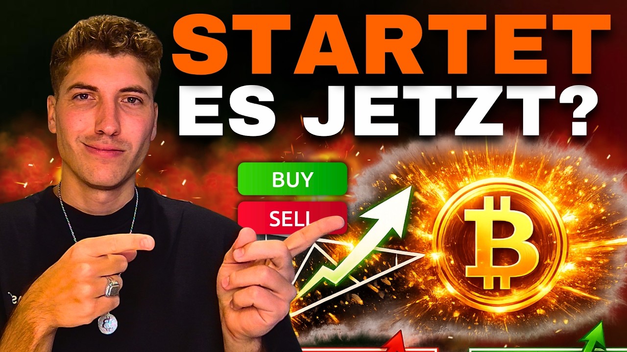 Explosiver Bitcoin-Ausbruch: Beginnt JETZT die Rally?