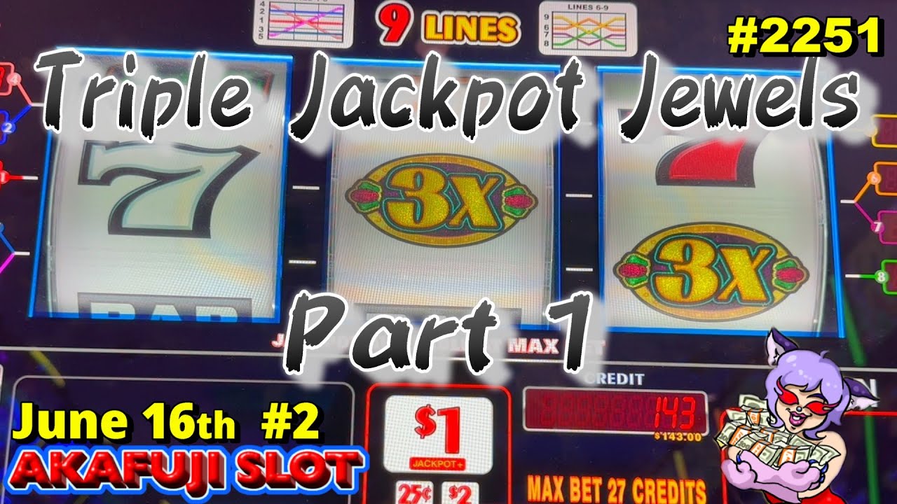 Triple Jackpot Jewels Slot Machine at Yaamava Casino