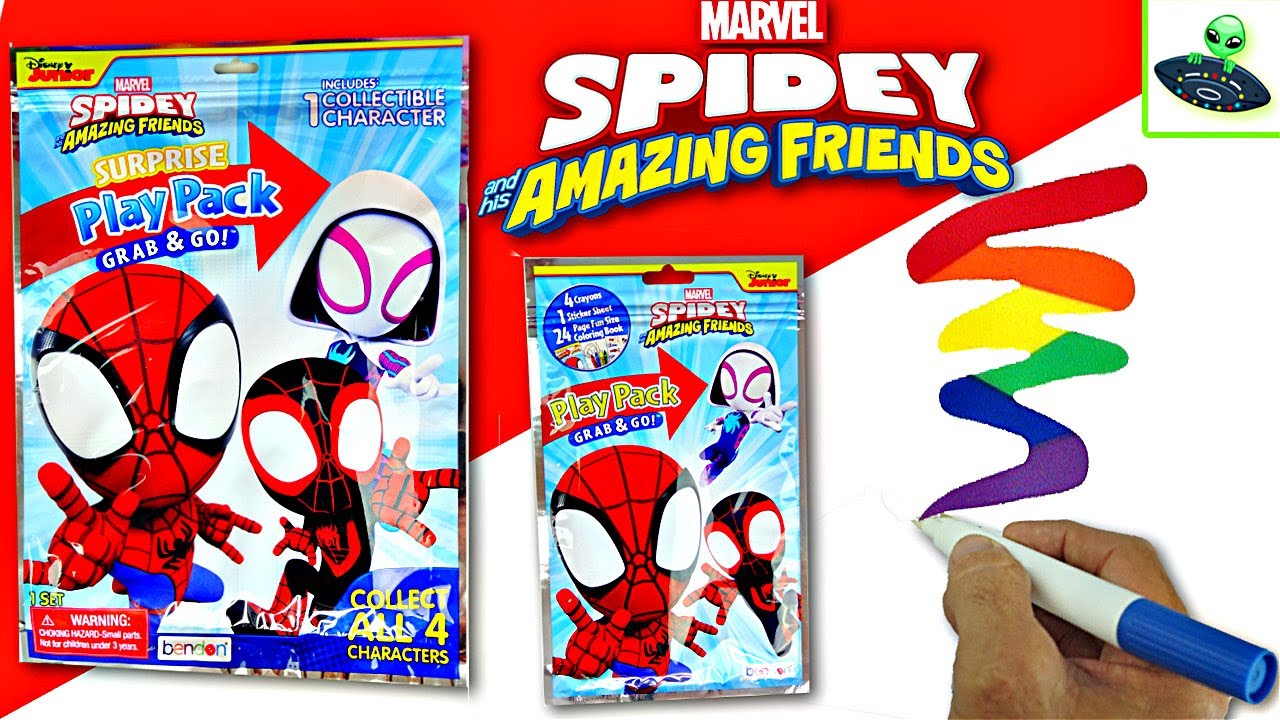 MARVEL SPIDEY and his Amazing Friends Surprise Play Pack