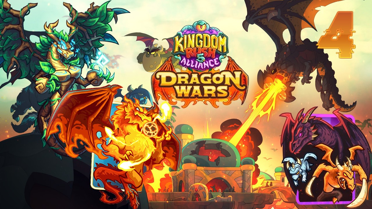 Kingdom Rush 5 Alliance - DLC Dragon Wars - La Madre Drak! - Criadero Draconiano - 4