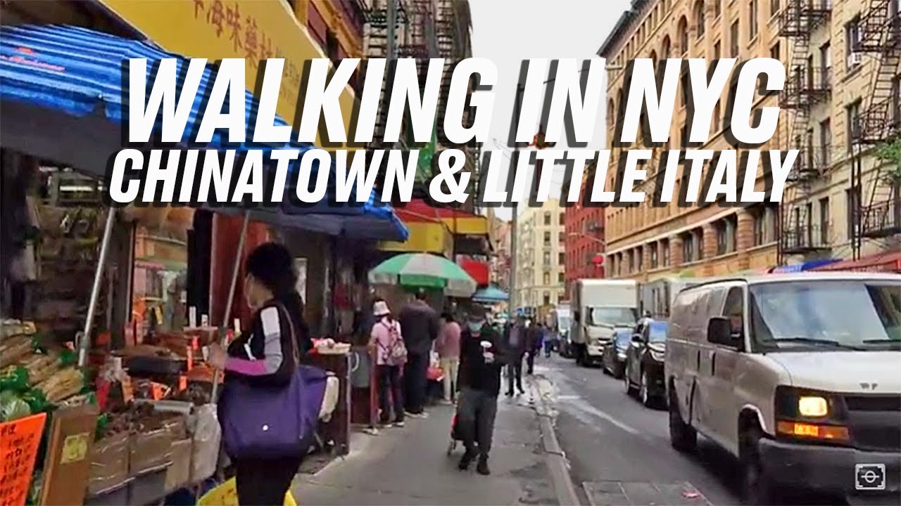 Walking The Streets In New York City | Chinatown and Little Italy