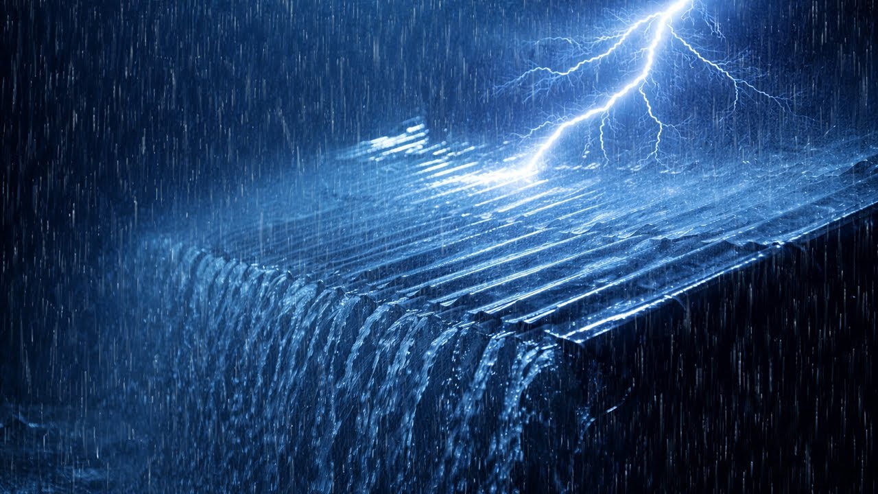 Soothing Relaxing Rain Sounds For Stress Relief - Peaceful In Foggy Forest, Rain Sound Natural