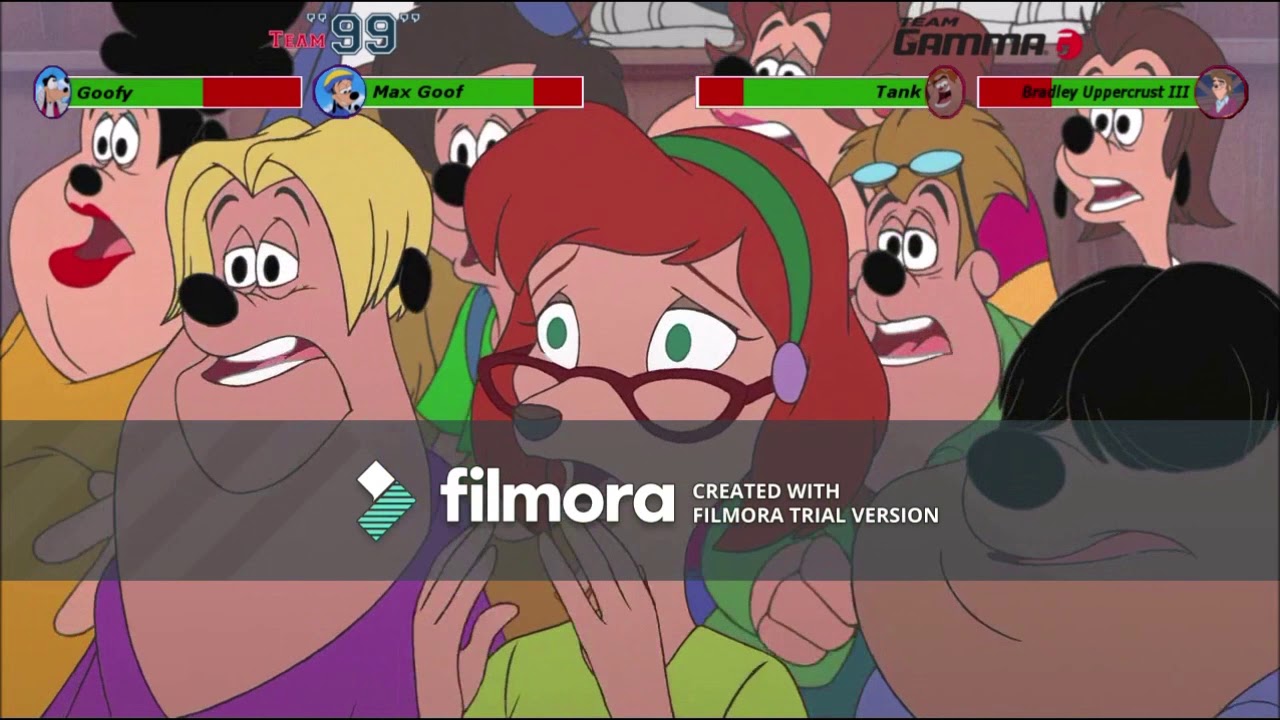 An Extremely Goofy Movie Final Race with healthbars (2/2)