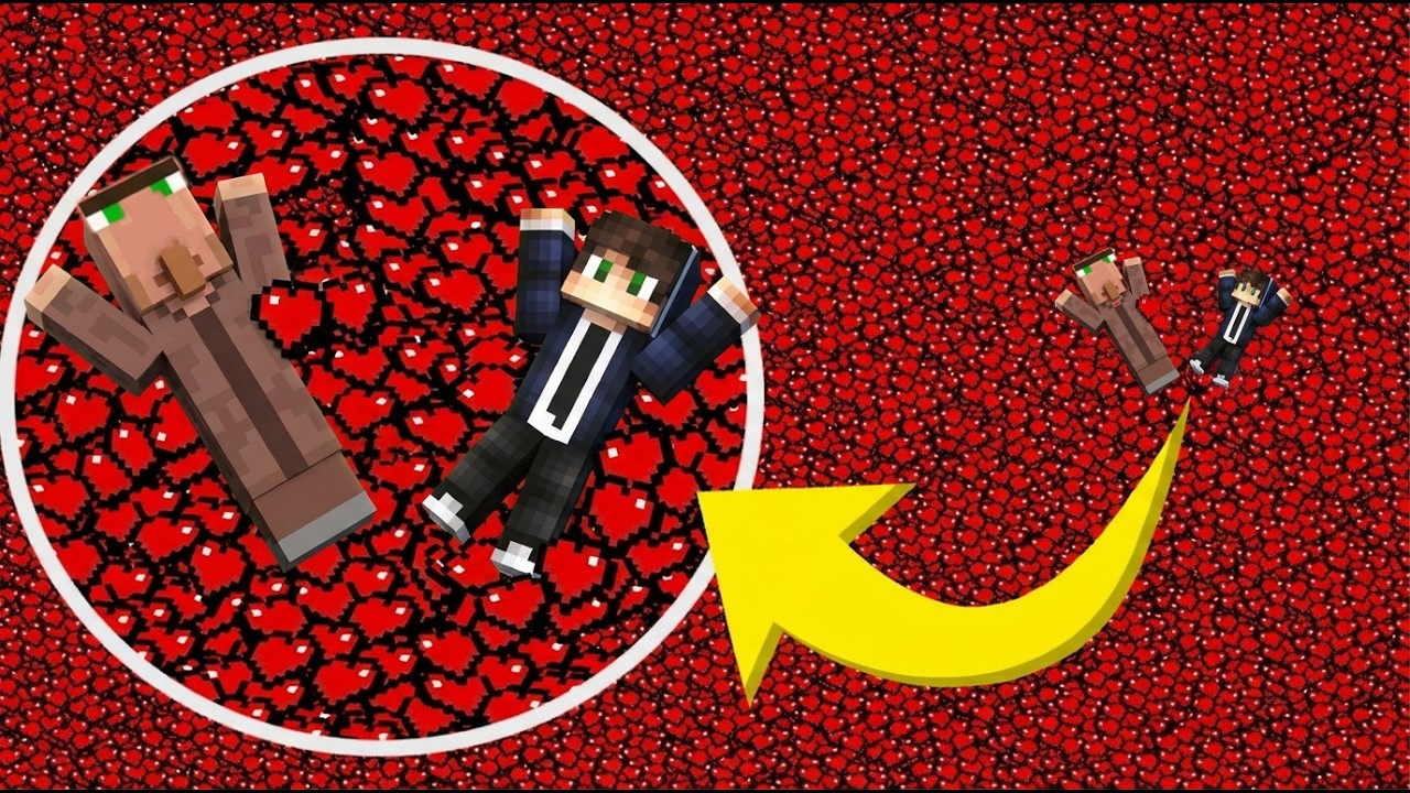 Minecraft Ali Rage i Kovalski Dobijaju 1 MILIJARDU Srca..!