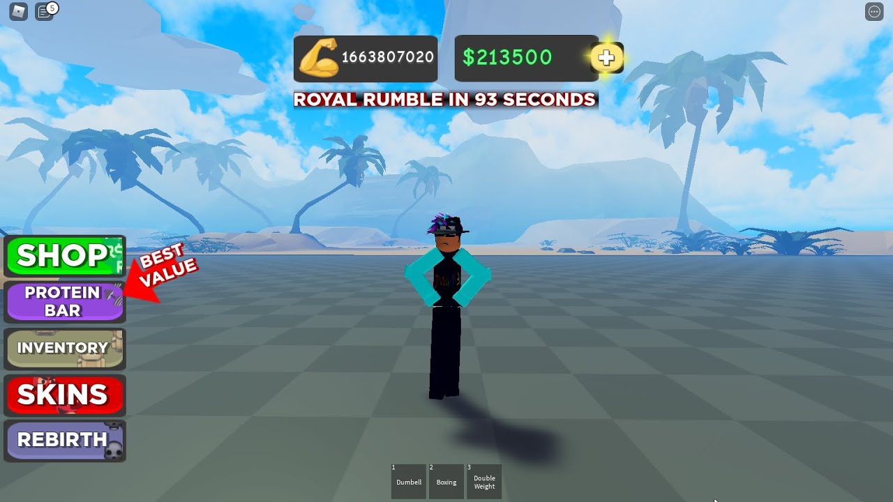 (Roblox 🥊Boxing Simulator 2) Noob-Pro