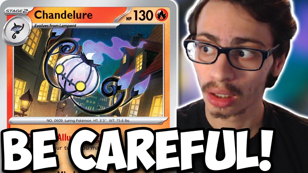 You Have To Be CAREFUL When Playing Against Chandelure! Keep Your Hand Small! PTCGL