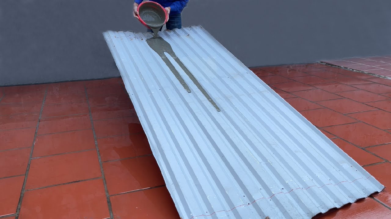 Great Suggestion for you/ How to make simple potted plant from corrugated iron / Hexagonal pot rolls