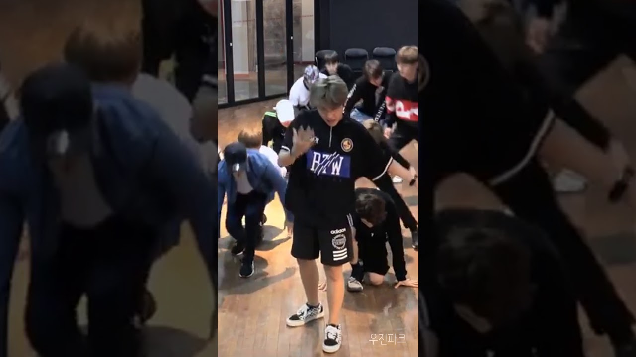 [우진파크] 170915 안무연습영상 활활 박우진 세로캠